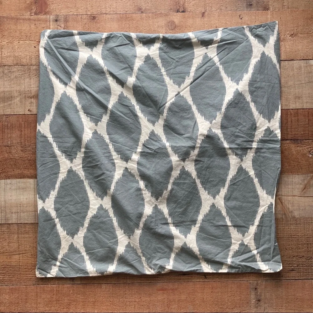 West Elm Ikat Euro Pillowcase